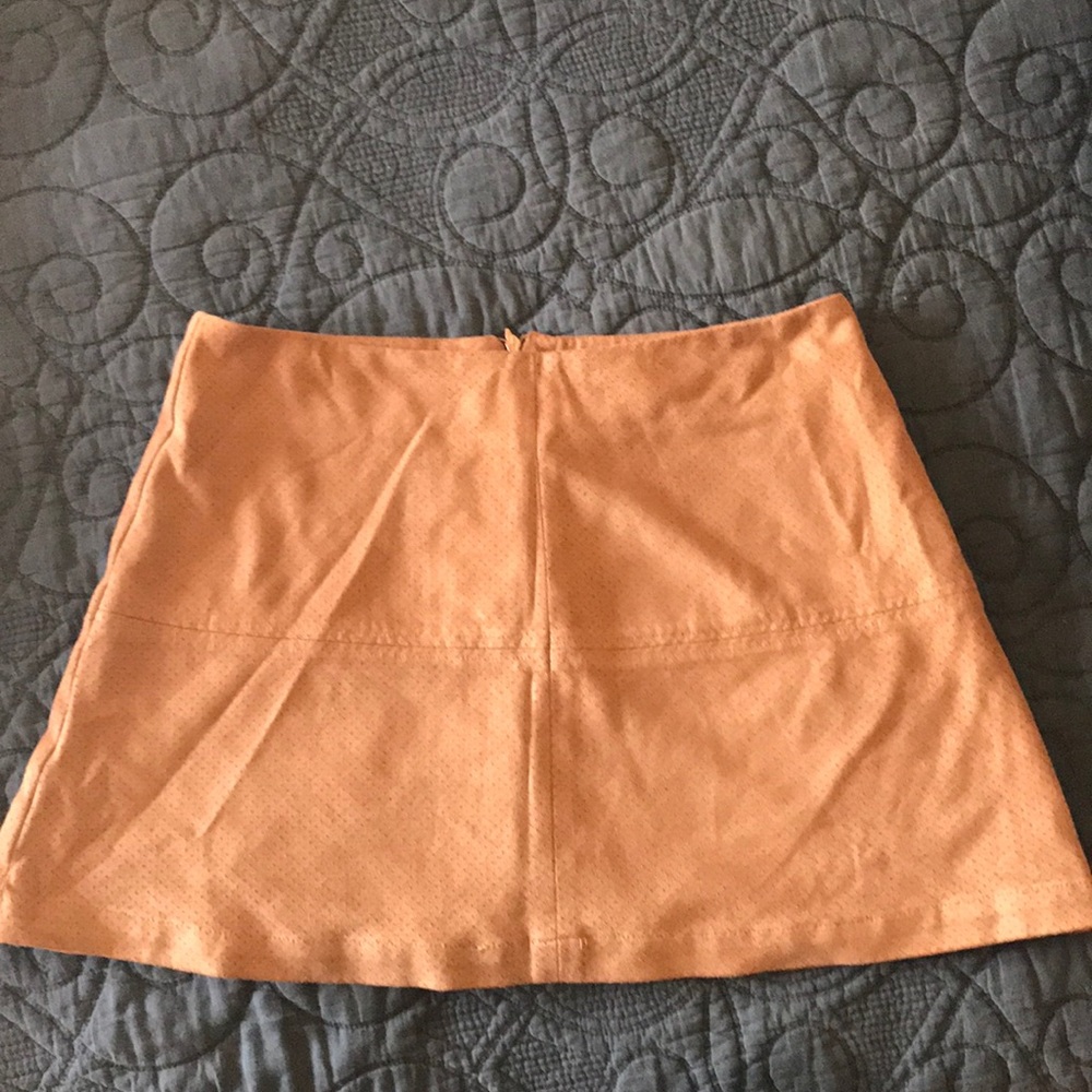 Jolt faux suede skirt size 7
